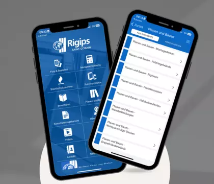 RIGIPS ROOM in der APP